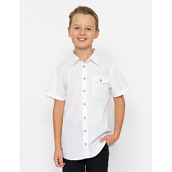 Рубашка для мальчика (белый)