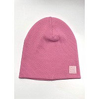 Детская двойная шапка, розовый