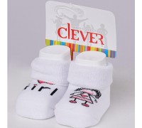 Носки ясельные плюш, белый