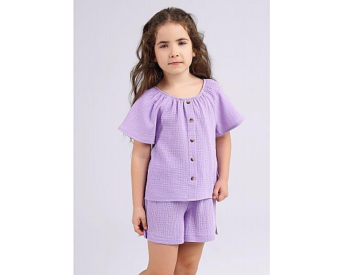 Блузка детская, св. фиолетовый