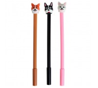 Ручка гелевая-прикол МИКС Собака