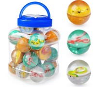 Мяч каучуковый Змея в тубусе, 1 шт.