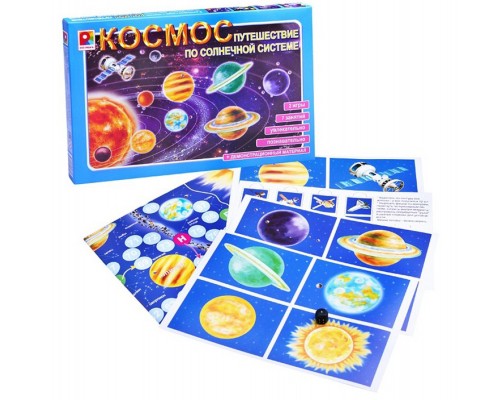 Настольная игра "Космос" Путешествие по Солнечной системе