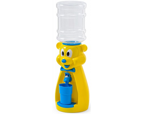 Кулер детский для воды Мышка желтая с голубым