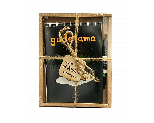 Набор блокнот Gudetama в подарочной упаковке