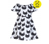 Платье для девочки кошки