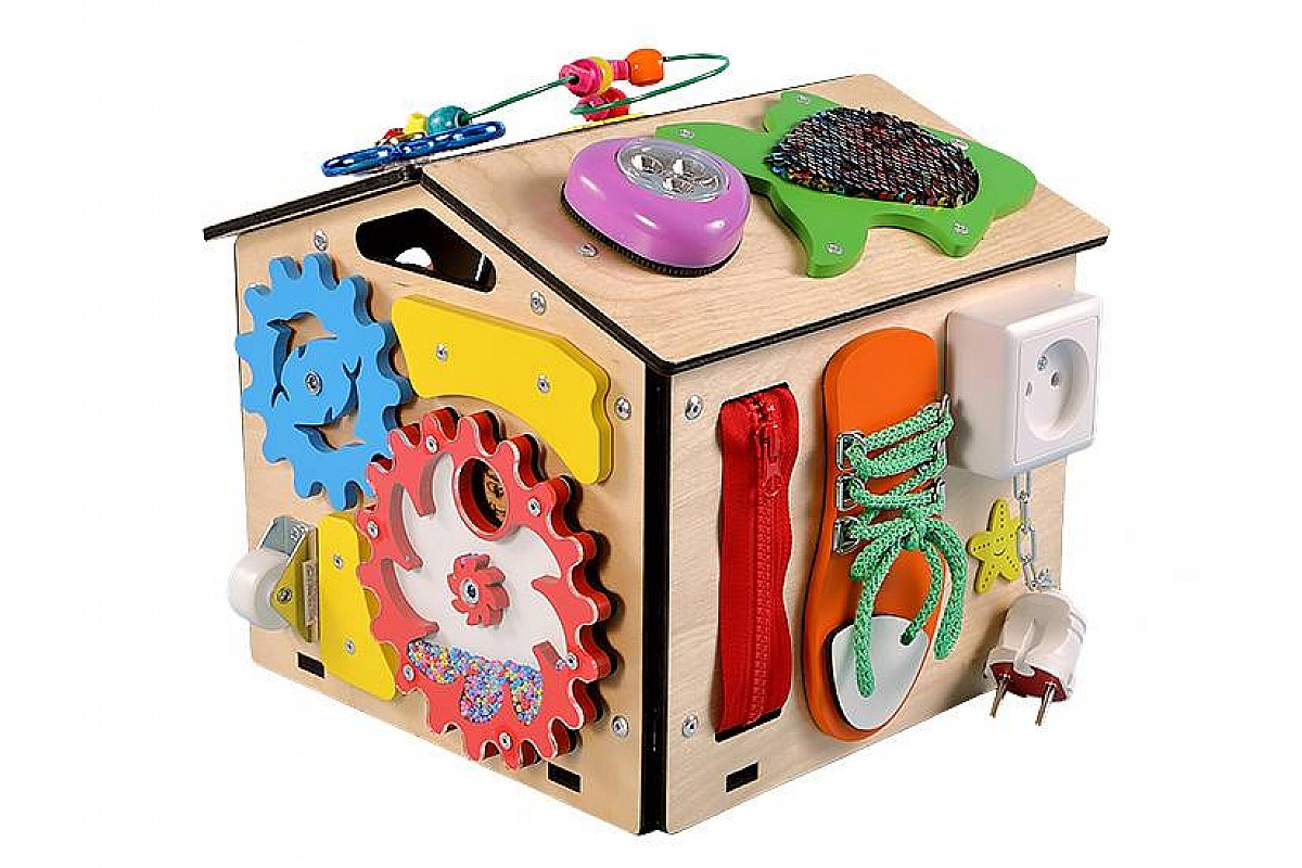 Бизиборд домик kimtoys