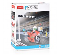Конструктор "Спортивный мотоцикл"  (60 дет)
