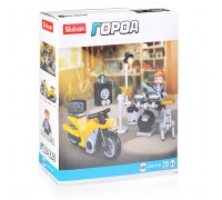 Конструктор "Мотоцикл"  (76 дет)