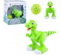 Динозавр р/у, 27MHz, выдыхает пар, в коробке