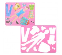 Трафарет "Сашин гардероб"