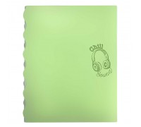 Папка пластиковая А4 "Наушники"