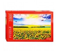 Пазлы 1000 "Поле посолнухов"