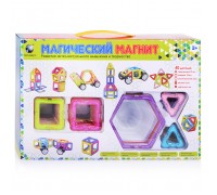 Конструктор магнитный (40 дет.) в коробке