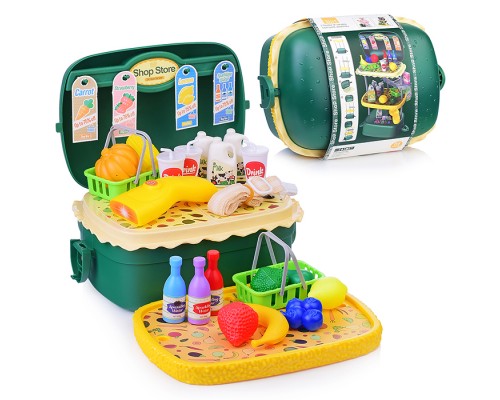 Игровой набор "Продукты" в чемодане