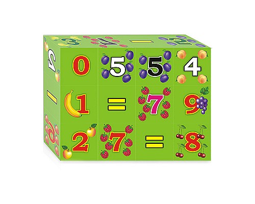 Кубики (12 куб) "Учимся считать"