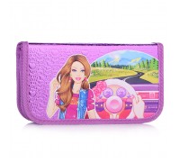 Пенал двухсекционный большой, печать на фольге+конгрев "Автоледи"