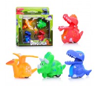 Набор заводных игрушек "Мир динозавров" в коробке