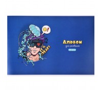 Альбом для рисования 32л, А4 "Медуза" на скрепке