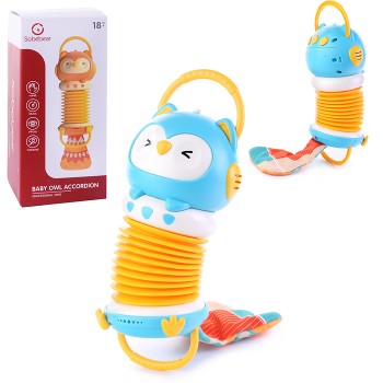 Развивающая игрушка "Мини гармонь Сова", в коробке