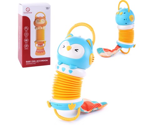 Развивающая игрушка "Мини гармонь Сова", в коробке