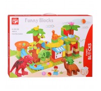 Конструктор "Динопарк" (100 дет.) в коробке