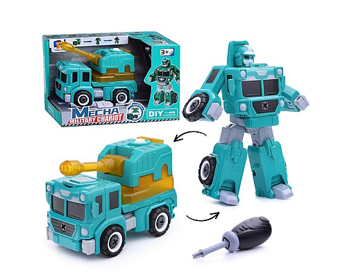 Робот-Машина "Mecha. Военный патруль" зеленый, в коробке