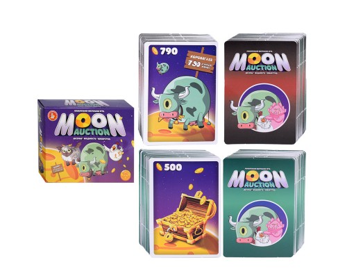 Игра настольная "Moon Auction"