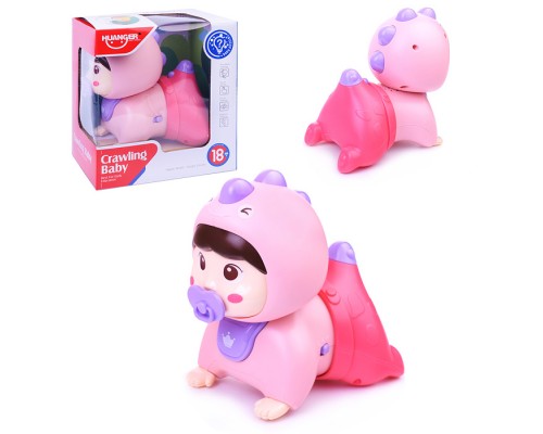 Интерактивная игрушка "Пупс" в костюме дракончика, в коробке