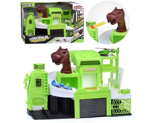 Парковка "Dinosaur cannon" в коробке