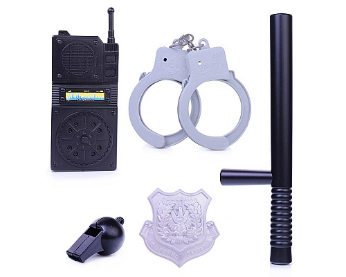 Набор полицейского BN369P52 "Спецагент" (5 предметов) в сетке
