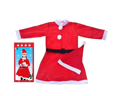 Набор карнавальный "Санта" (7-9 лет) в пакете