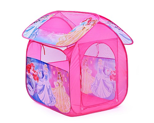 Палатка детская игровая "Принцессы" 83х80х105см, в сумке