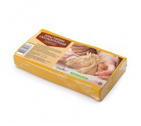 Пластилин скульптурный телесный, 500 г, пленка, твердый