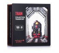 Пазлы 120 "Поезд прибывает" Collection TRANSPORT