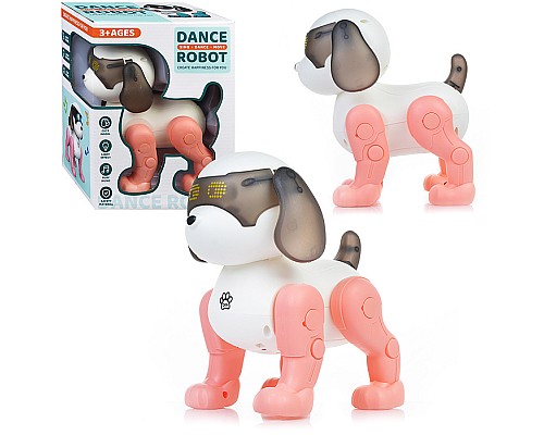 Интерактивная игрушка "Собака" на батарейках (свет, звук) в коробке