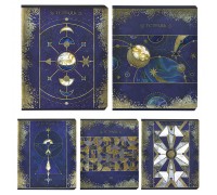 Тетрадь 48 л. клетка, А5 "Парад планет" скрепка