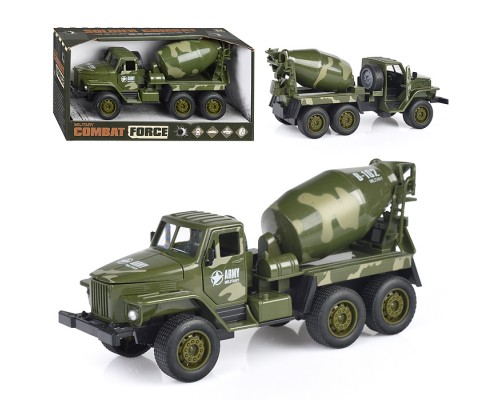 Машина военная "Бетономешалка" в коробке