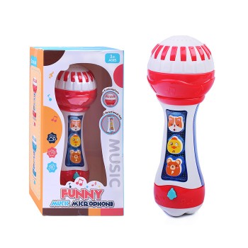 Музыкальная игрушка "Микрофон" в коробке