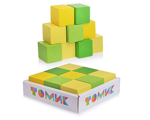 Кубики "Мини" (9 штук) в ассортименте