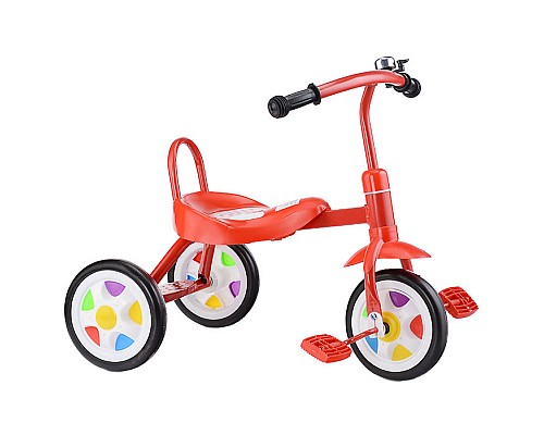 Велосипед 3-х колесный, красный