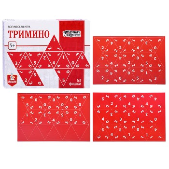 Игра логическая "Тримино"