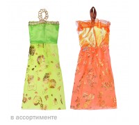 Одежда для куклы "Платье" в пакете