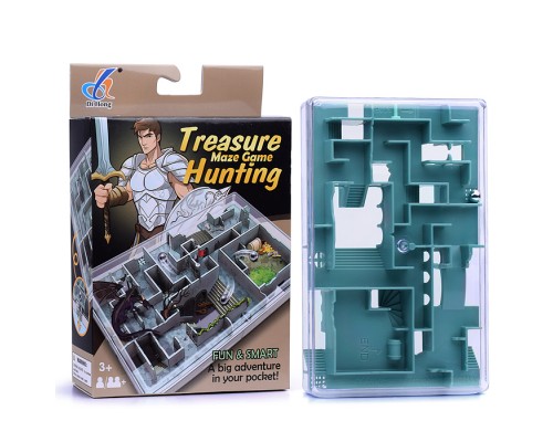 Игра-лабиринт "Treasure hunting" в коробке