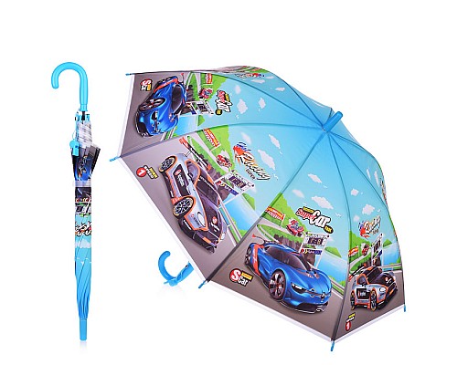 Зонт детский "Супер гонка" вид 2 (48,5 см)