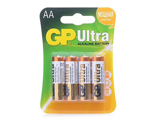 Батарейка алкалиновая GP 15AU-CR4 Ultra, LR6