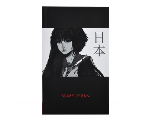 Записная книжка "Аниме 7" (130х210мм, 80л, матовая пленк, твердый переплет, клетка)