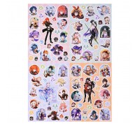 Коллекция наклеек Genshin