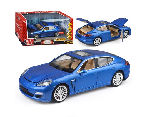 Машина металл Porsche panamera, 19 см, (двери, капот, багажник, свет-звук)