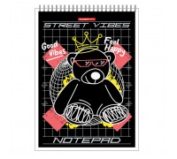 Блокнот 40 л, "Модные мишки"